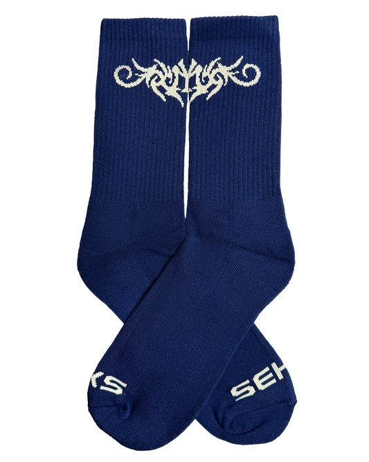 SEKS NY Knit Jacquard Socks