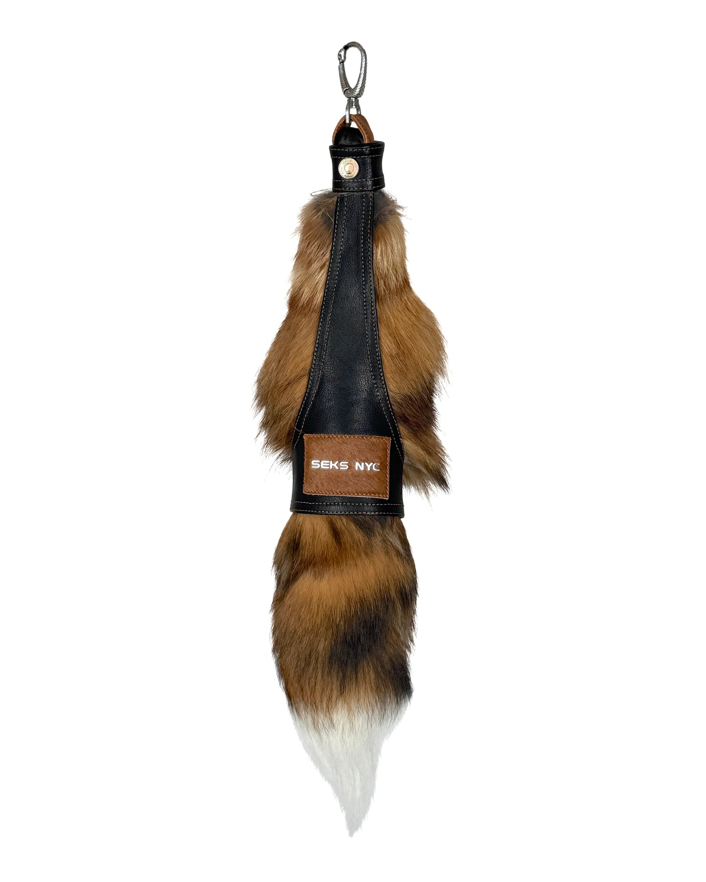 The Fox Tail Leather Harness Clip