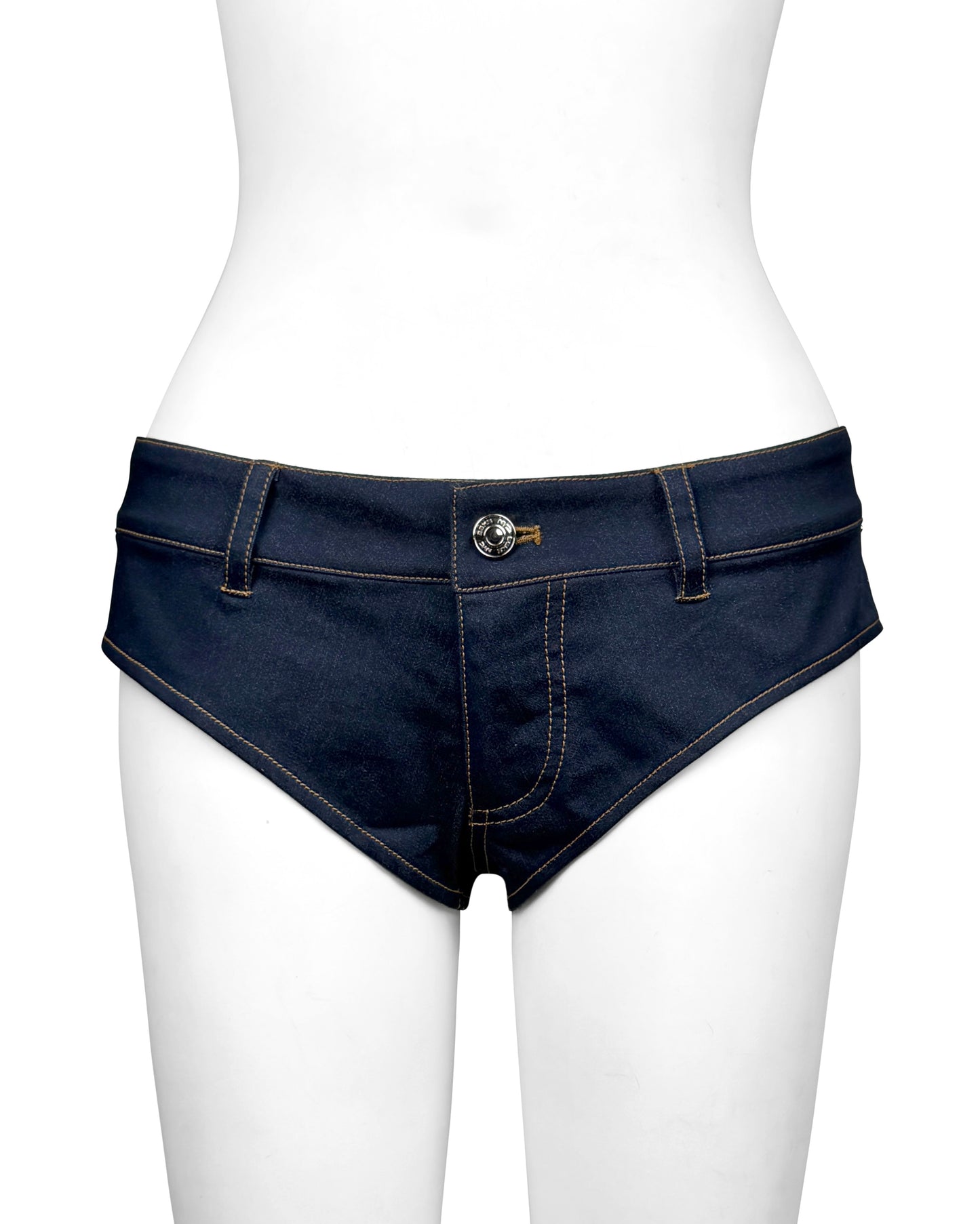 The SEKS Denim Mini Short