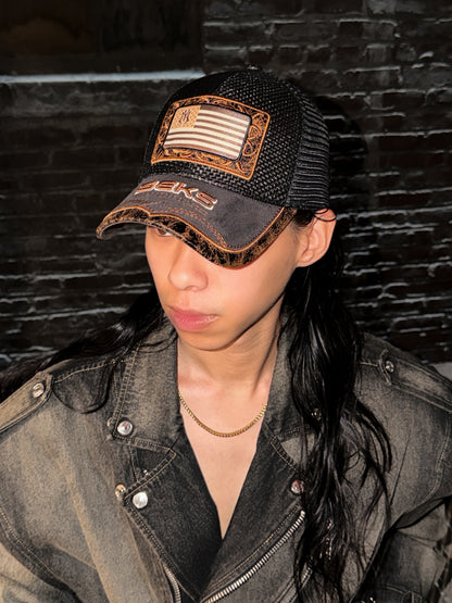NY Flag Trucker Hat