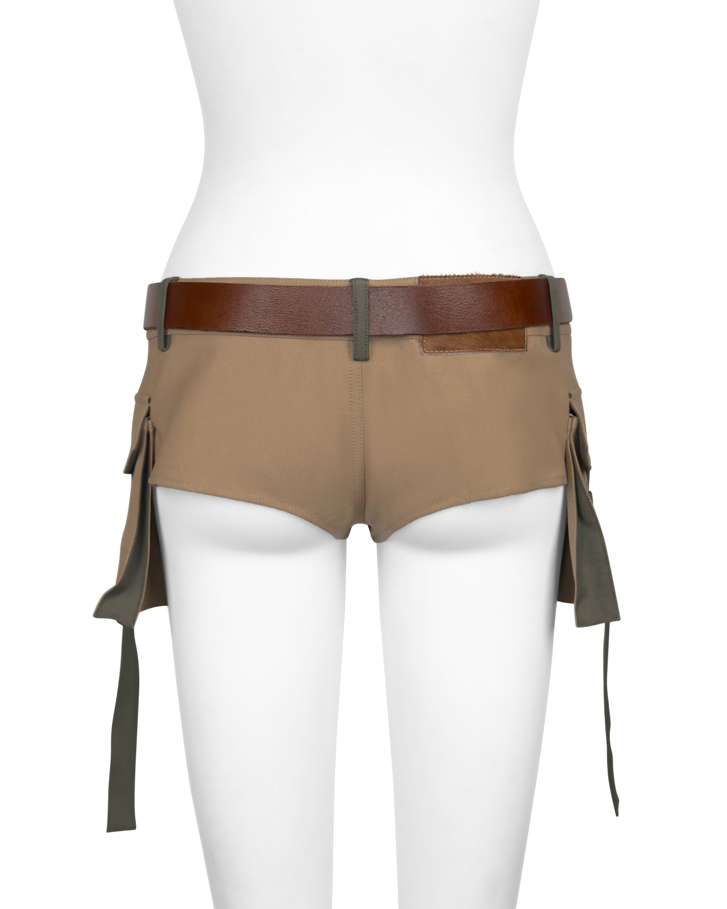 Twill Cargo Pocket Mini Short