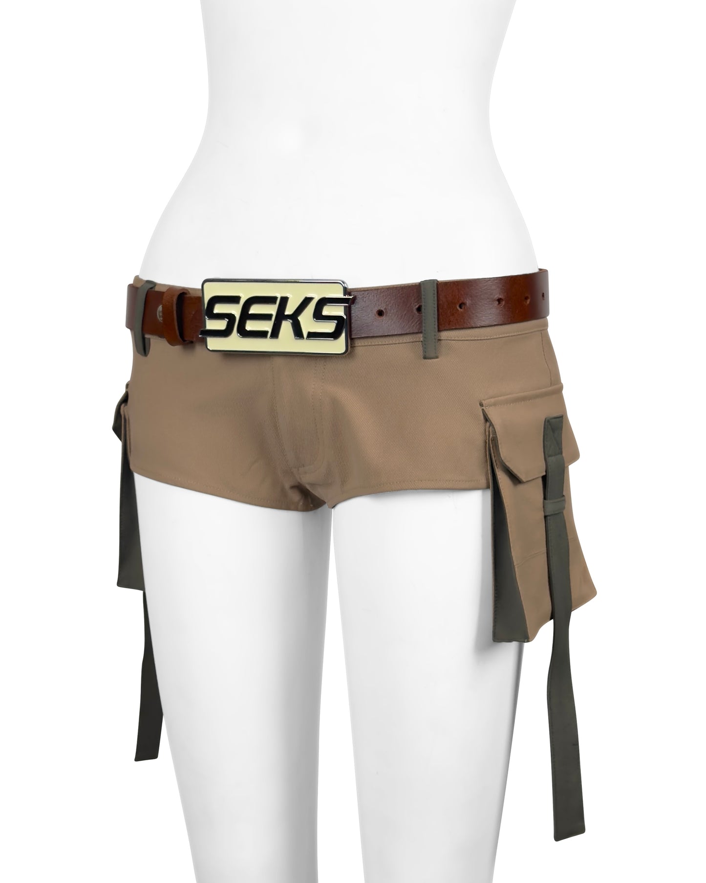 Twill Cargo Pocket Mini Short