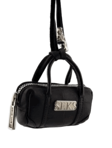 Mini Leather Duffel Bag